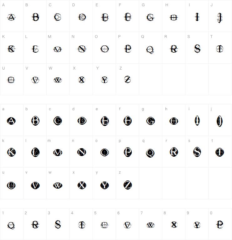 TypoGhosts字体