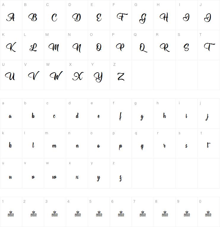 Allessa字体