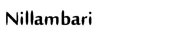 Nillambari字体