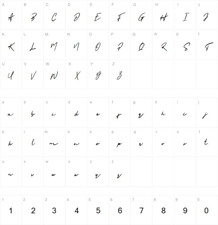 Holligate Signature字体