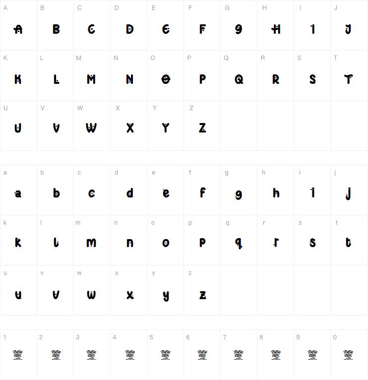 LOVE PARADISE字体