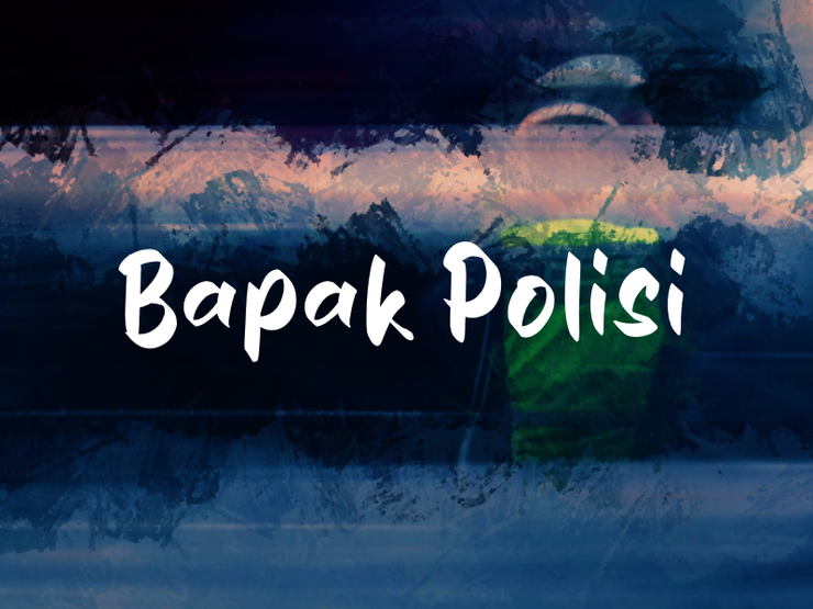 b Bapak Polisi字体 1