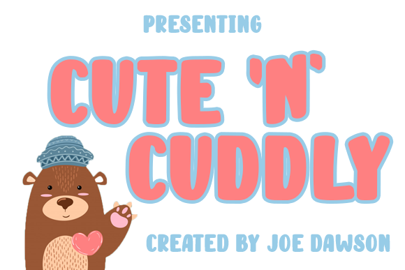 Cute \'n \' Cuddly字体 3