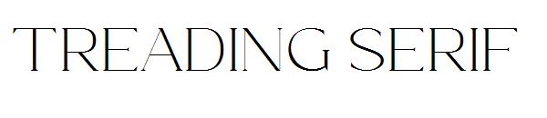 Treading Serif字体