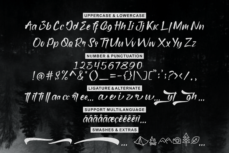 bridamount字体 6