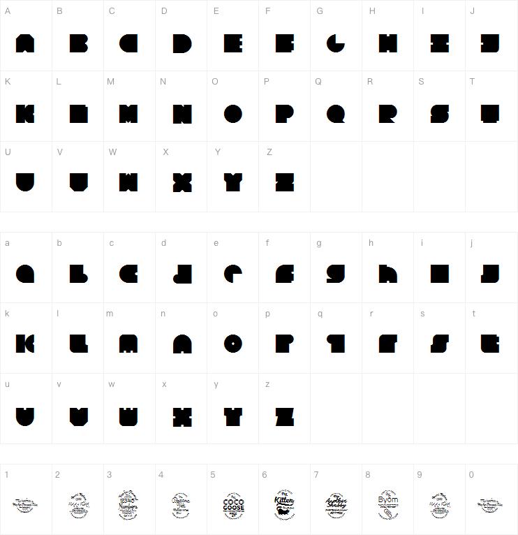 Square80字体