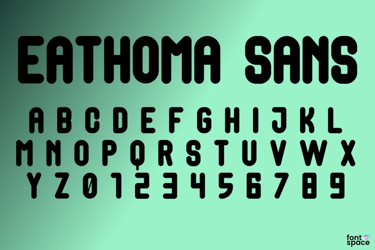 Eathoma Sans字体 1