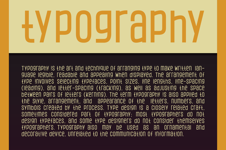 Ragnear Display字体 6