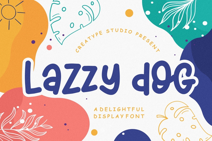 Lazzy Dog字体 4