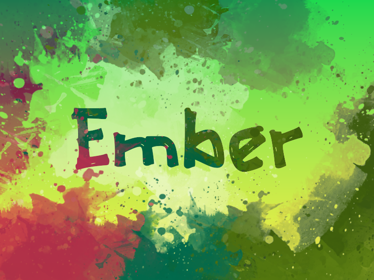 e Ember字体 1