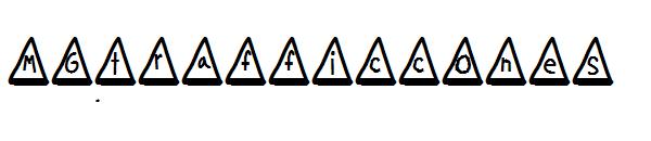 MGtrafficcones字体