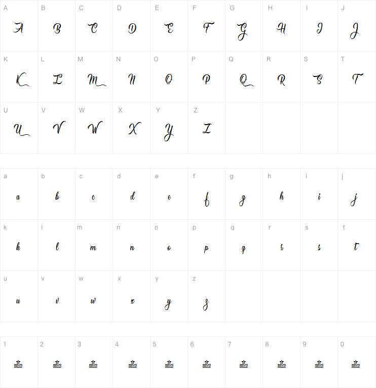 Caranda字体