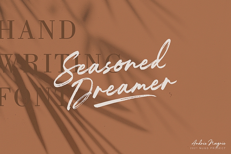 Seasoned Dreamer字体 3