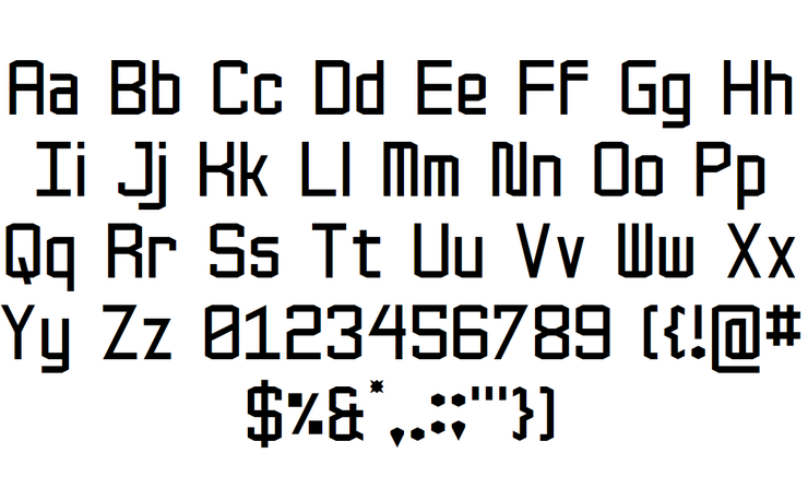 Falstin字体 1