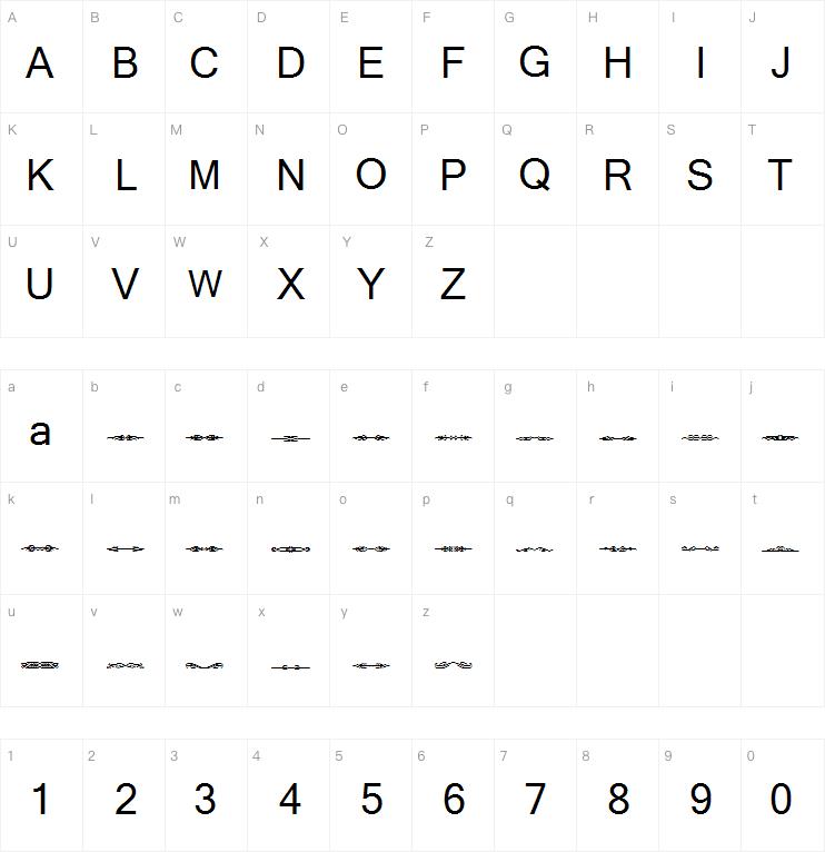 Sughayer Separates 14字体