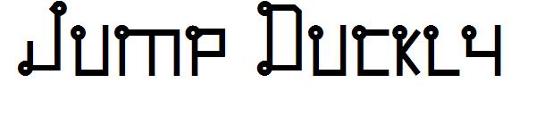 Jump Duckly字体