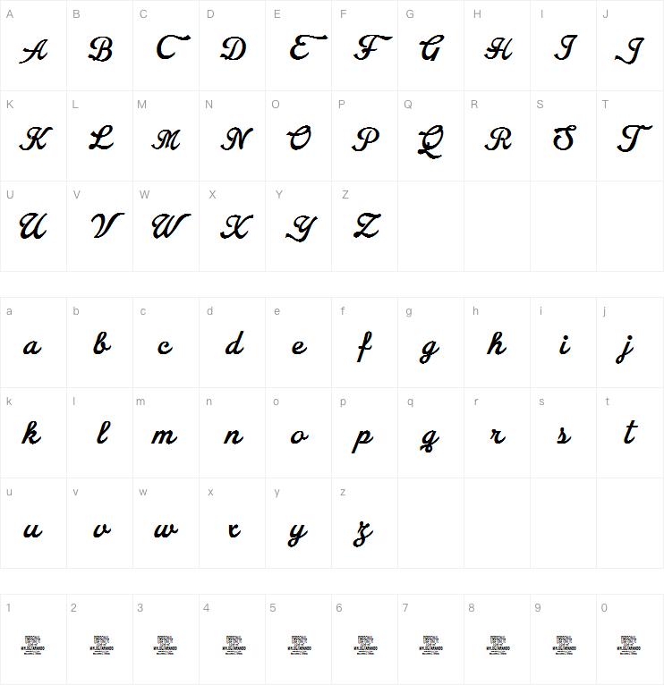 Arando Script字体