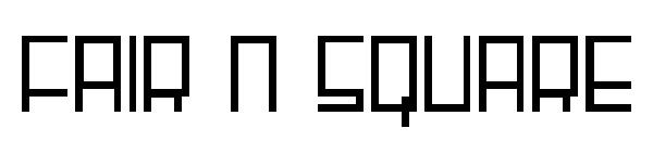 Fair N Square字体