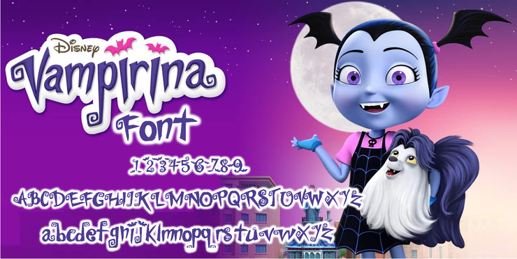 Vampirina字体 1