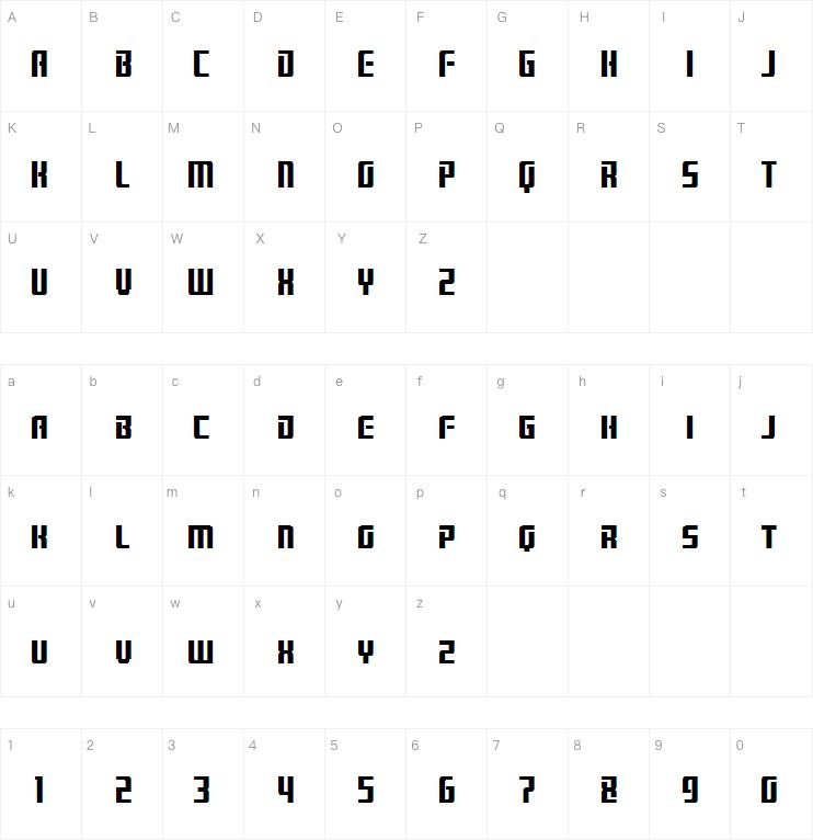 Brainstorm字体