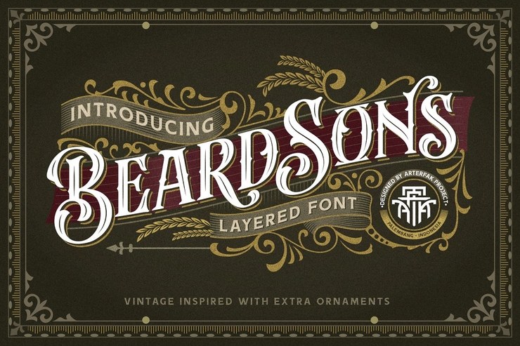 Beardsons字体 3