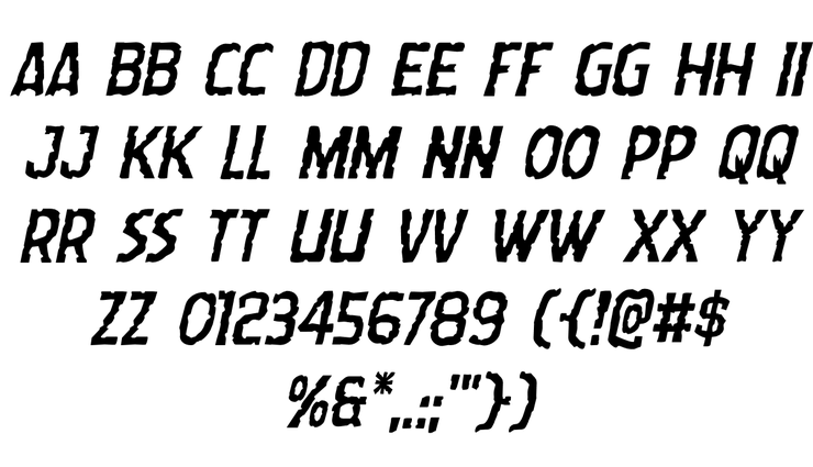 Worm Cuisine字体 1