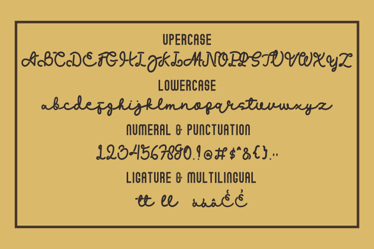 Retropia字体 5