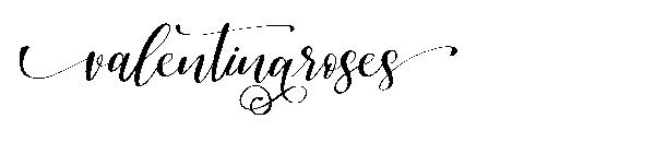 valentinaroses字体