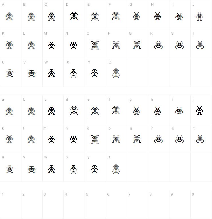 Binary Soldiers字体