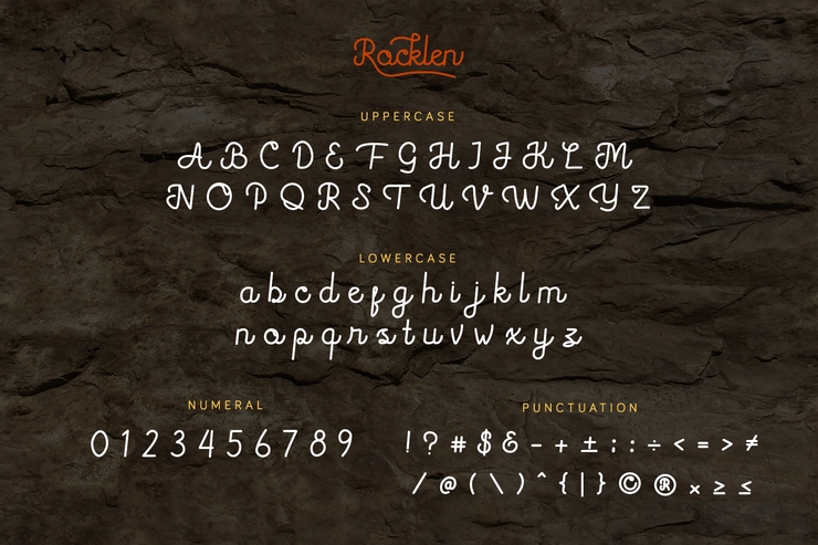 Rocklen Script Demo字体 6