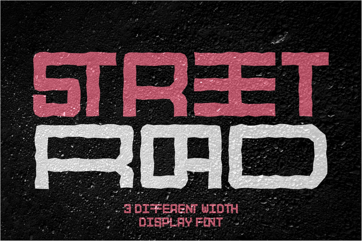 STREETROAD字体 1