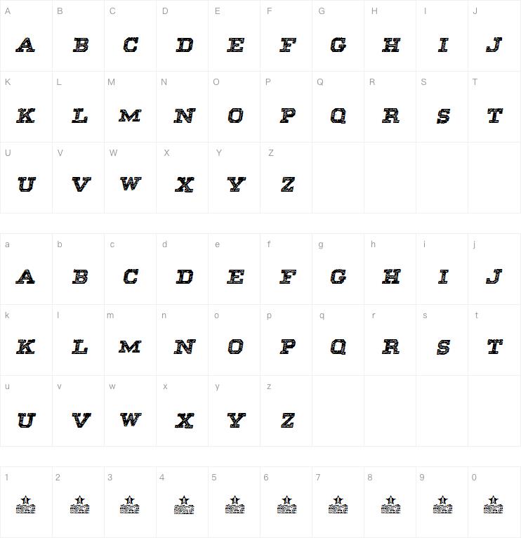 SHADOWS ITALIC字体