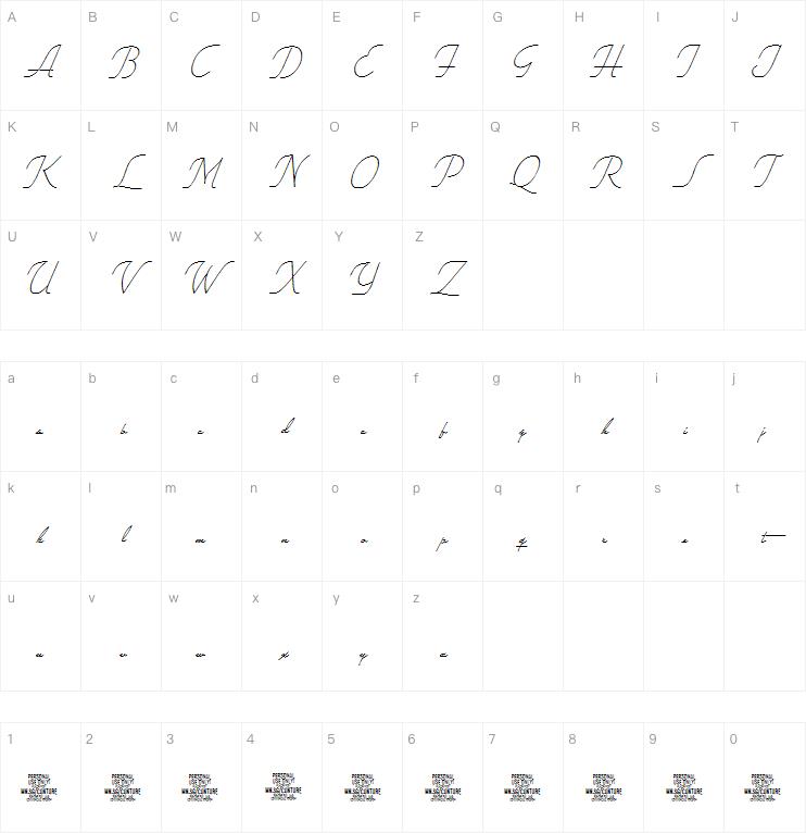 Conture Script字体