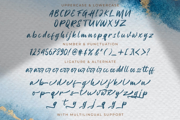 Hugey Matteo字体 10