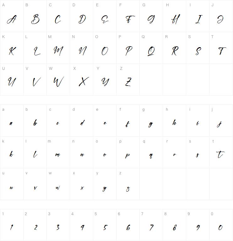 Hartman Smith字体