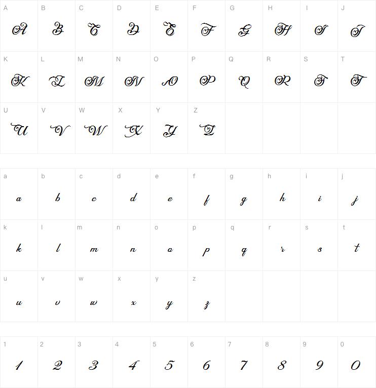 Feeling Lovely字体