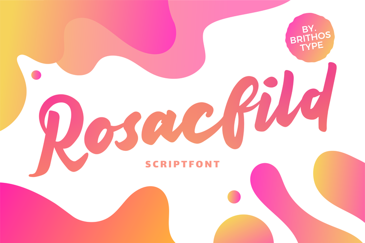 Rosacfild字体 1