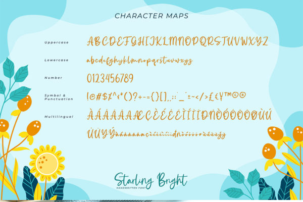 Starling Bright字体 3