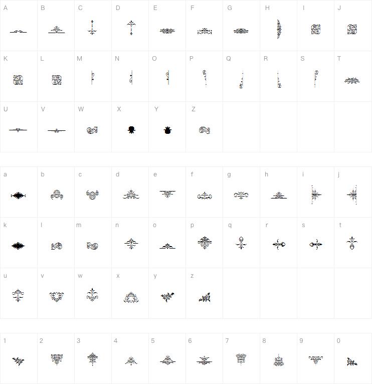 Soft Ornaments Nine字体