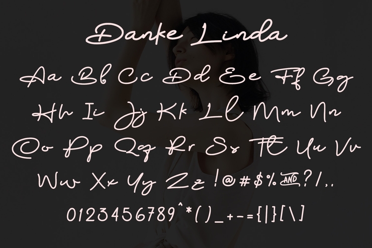 Danke Linda字体 4