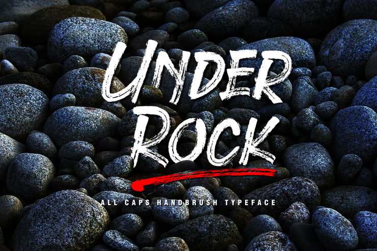 Under Rock字体 4