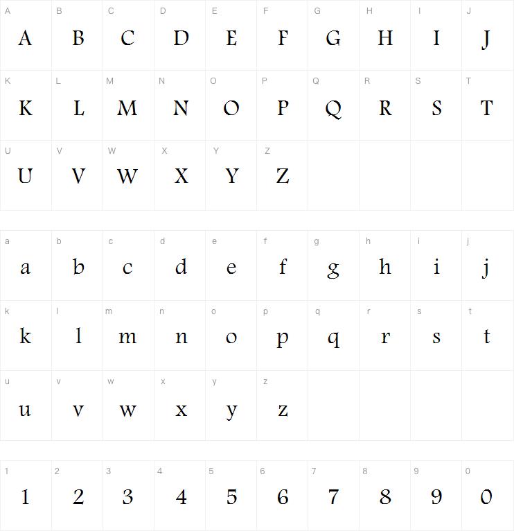 Maghribi Assile color字体