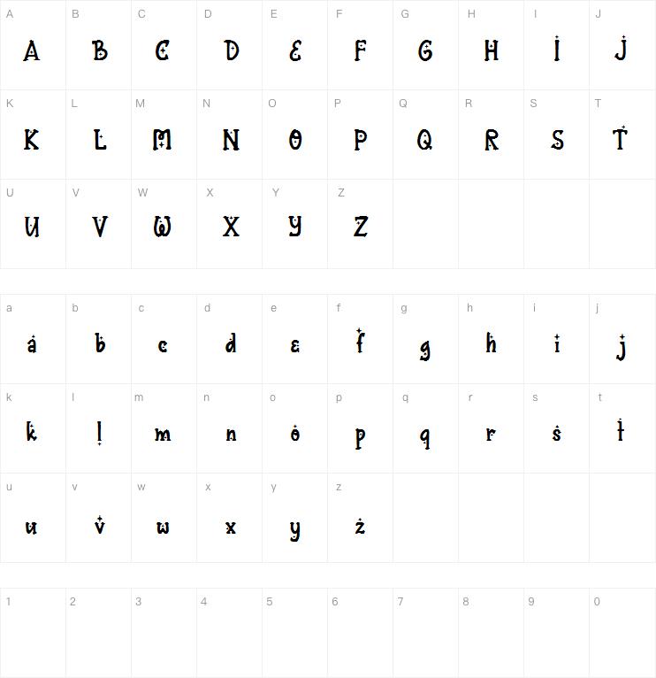 Fontarian Sparkling字体