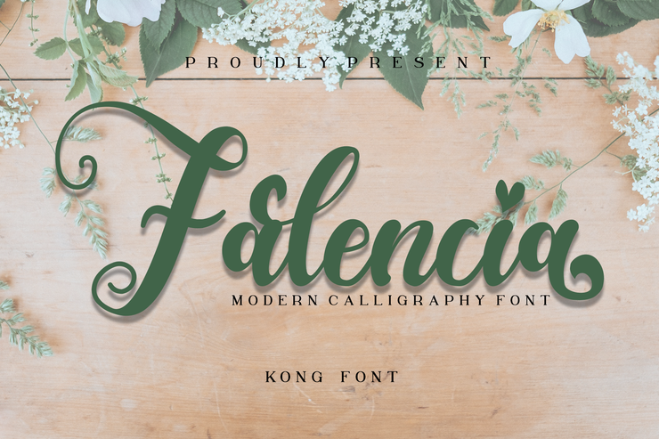 Falencia字体 1