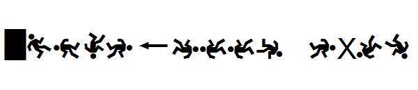 DanceFloor eXit字体