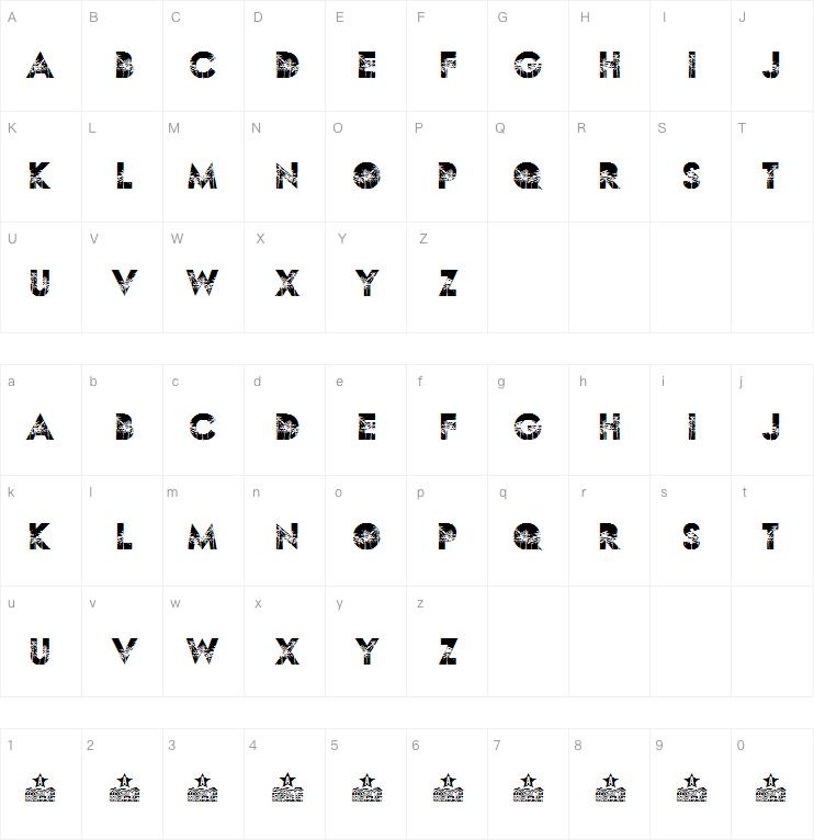 BAHAMAS TWO字体