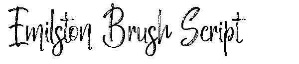 Emilston Brush Script字体