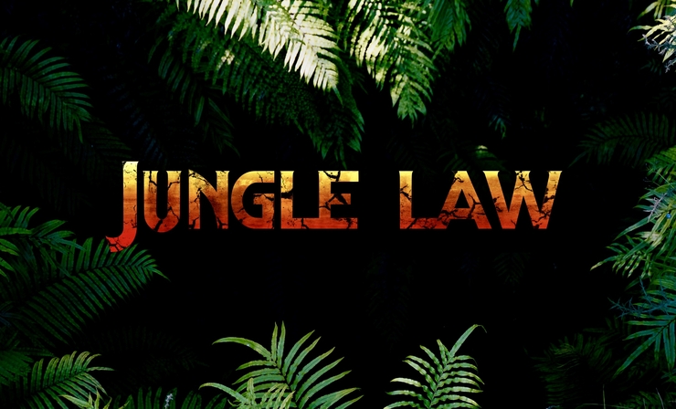 jungle law字体 1