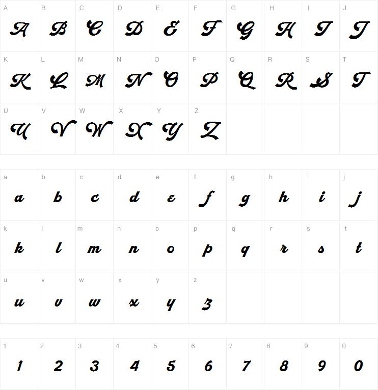 Retrofunk Script (Personal Use)字体