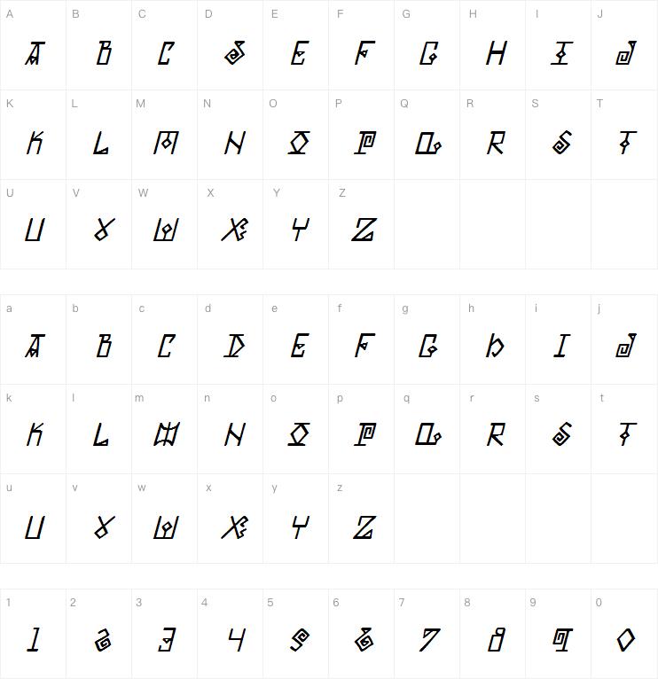 Elder Magic字体